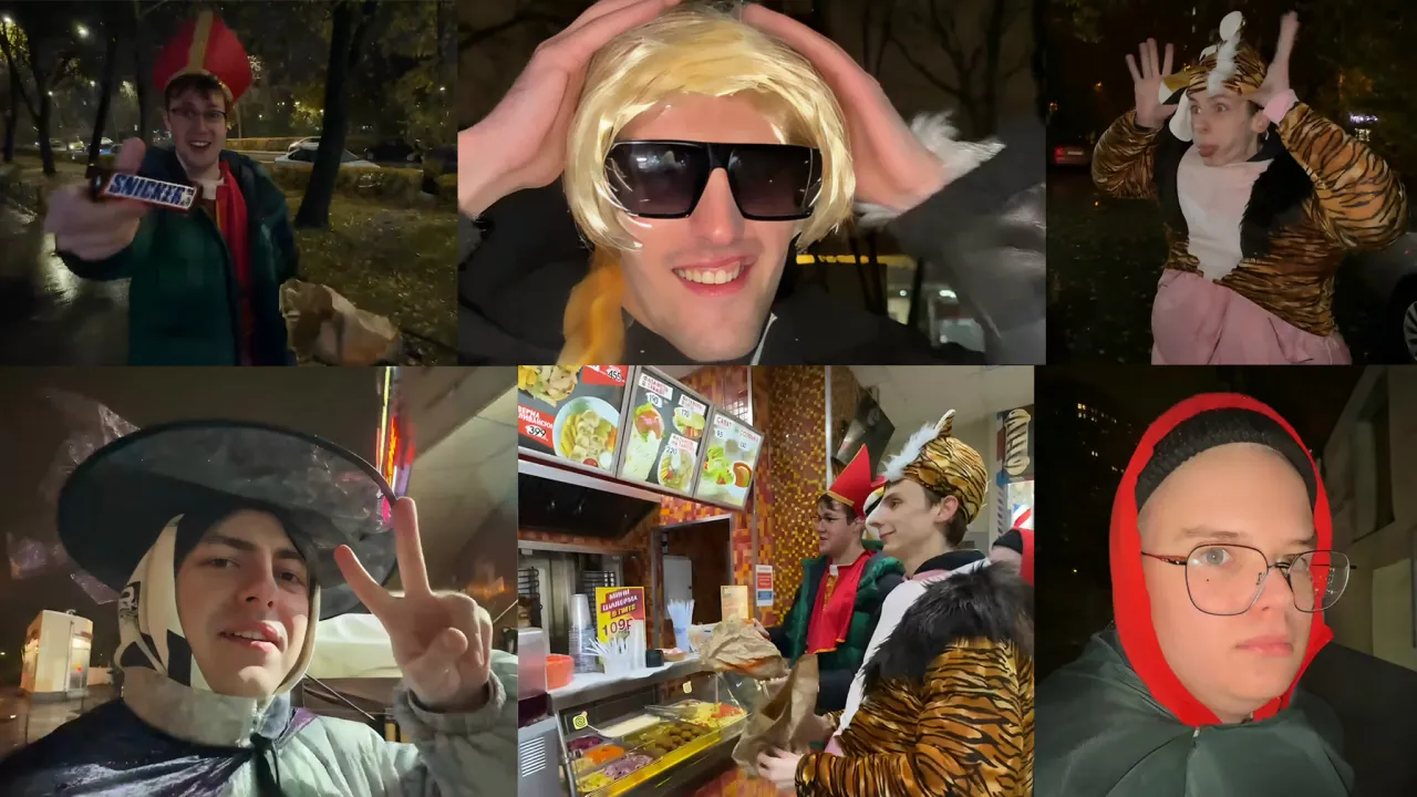 ШПАНА СОБИРАЕТ КОНФЕТЫ НА ХЭЛЛОУИН 🎃 (ft. Мафаня, Каша, Брамо, Сбомба и Зеля)