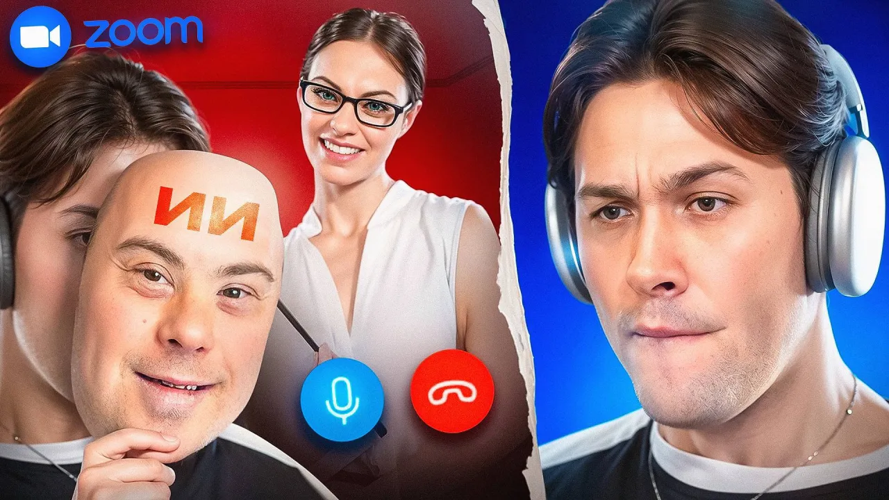 ЗУМ ПРАНКИ НАД ПСИХОЛОГАМИ С ДИПФЕЙК МАСКАМИ