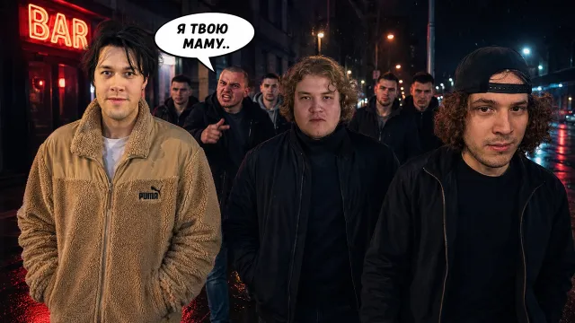 КАК МАФАНЮ СПРОВОЦИРОВАЛИ НА ДРАКУ ВОЗЛЕ БАРА