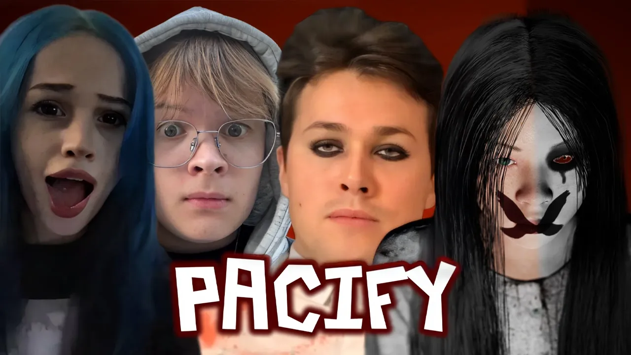 МАФАНЯ, КАША И БЕБРИНА ИГРАЮТ В PACIFY