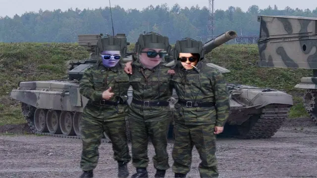 МАФАНЯ, ЗЕЛЯ, СЛИМ ЗЕ РУСКИЙ И СВИН ИГРАЮТ В WORLD OF TANKS