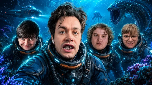 МАФАНЯ, ЗЕЛЯ, ЛЁНЯ ПУДЖ И КАША ИГРАЮТ В SUBNAUTICA 2 - 1 ЧАСТЬ