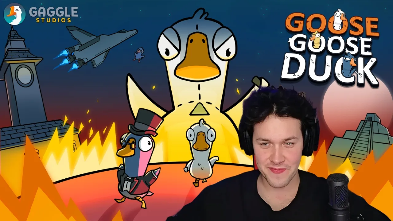 МАФАНЯ С ДРУЗЬЯМИ ИГРАЕТ В GOOSE GOOSE DUCK