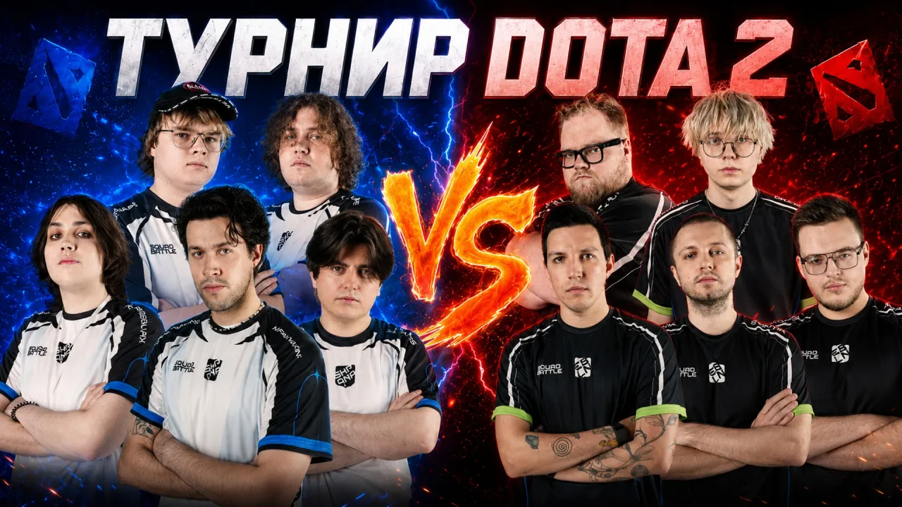 SQUAD BATTLE / ШПАНА VS EBLN SQUAD В ДОТА 2